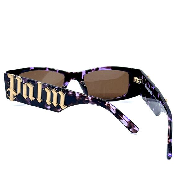 New, PALM ANGELS Sunglasses Angel PERI007 3464 Authentic - Picture 12 of 13